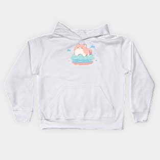 Kawaii - Cloud Kitty Kids Hoodie